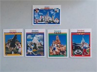Disneyland 5 card set
