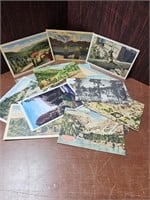 22 VINTAGE POST CARDS OF COLORADO - LOT 6