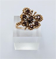 10k Gold Butterfly Design Ring