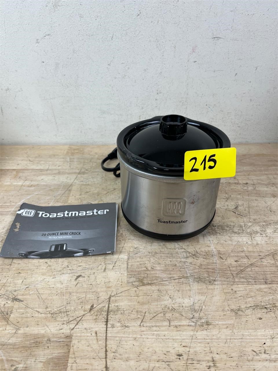Toastmaster 20 oz Mini Crock