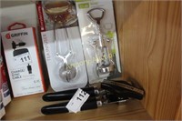 NEW TEA INFUSER BOTTLE OPENER AND CAN OPENER