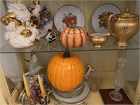 Contents of China cabinet