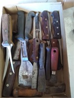 knives and putty knives
