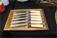 Set of Carvel Hall Steak Knives (some rust near