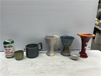 Decorative pottery pieces