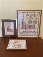 Williamsburg Theme Needlepoint & Cross Stitch