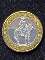 Binion's Horseshoe Ltd Ed. $10 Gaming Token Cowboy