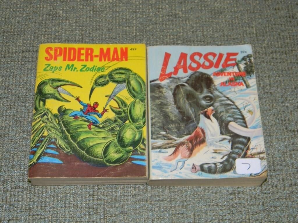 A Big Little Book Spider-Man / Lassie