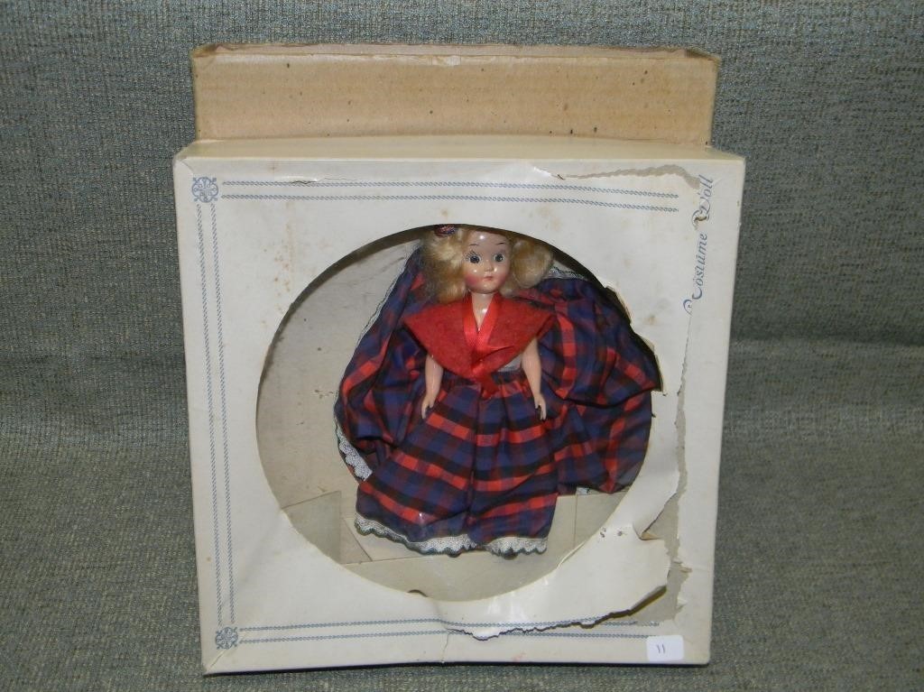 Vintage Costume Doll - Scotch Girl