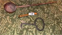 Cast iron ladle cast iron Hayhook and Baltimore,