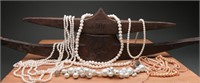 Cultured Pearl Necklaces & Earrings