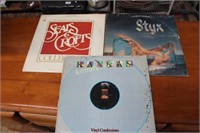 KANSAS - STYX - SEALS & CROFTS LPS