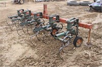 Pepin 14Ft  4-Row Wide Mounted Cultivator