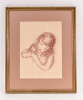 LILA COPELAND LITHOGRAPH