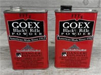 (2) 1 lb Goex Black Rifle Powder