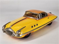 VINTAGE TIN FRICITION PAYA STREAMLINED SPACE CAR