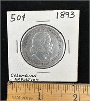 1893 Columbian half dollar