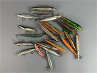 Vintage Rapala Jointed Pikie Lures and More