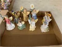 Eight Collectible Wildflower Angels