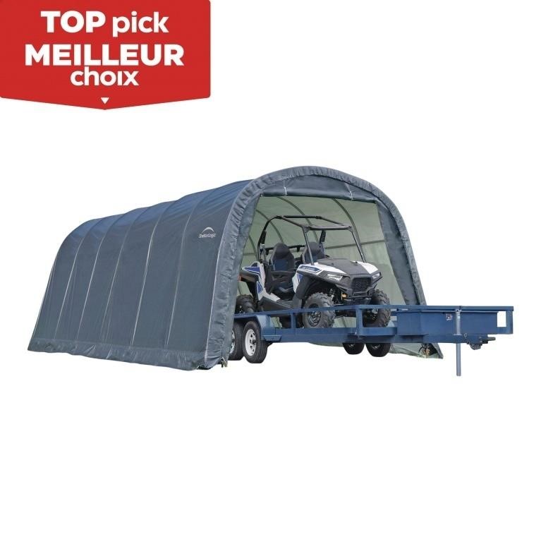 NEW SHELTER LOGIC GARAGE IN A BOX ROUND TOP XL