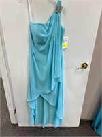 Bridesmaid Dress - Aqua. SIZE 10