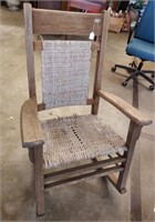 Oak Rocking Chair, See Pics