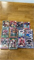 ——  lot of loose football cards