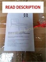 Sealy chaise convertible assembly