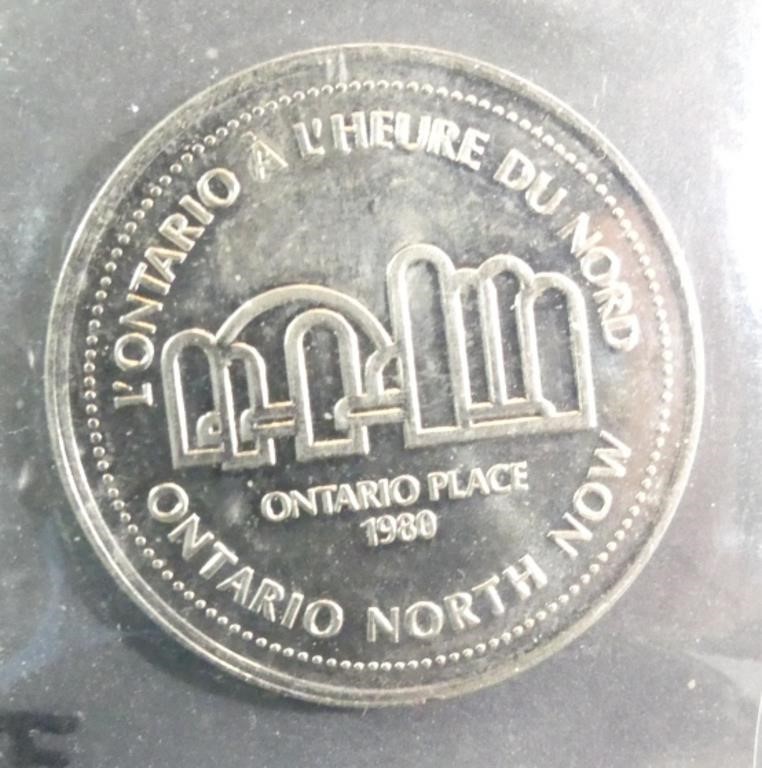 1980 Norther Ontario Trade Dollar