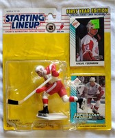 1993 Starting Lineup STEVE YZERMAN Red Wings G+