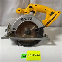 Dewalt Circular Saw-untested,no battery