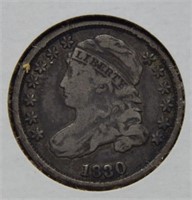 1830 Bust Silver Dime