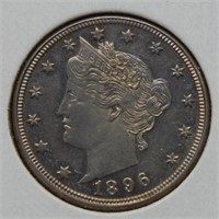1896 Liberty V Nickel Proof