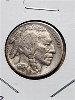 Higher Grade 1937 Buffalo Nickel