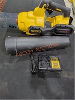 DeWalt 60v 3 AH Axial handheld blower, no battery