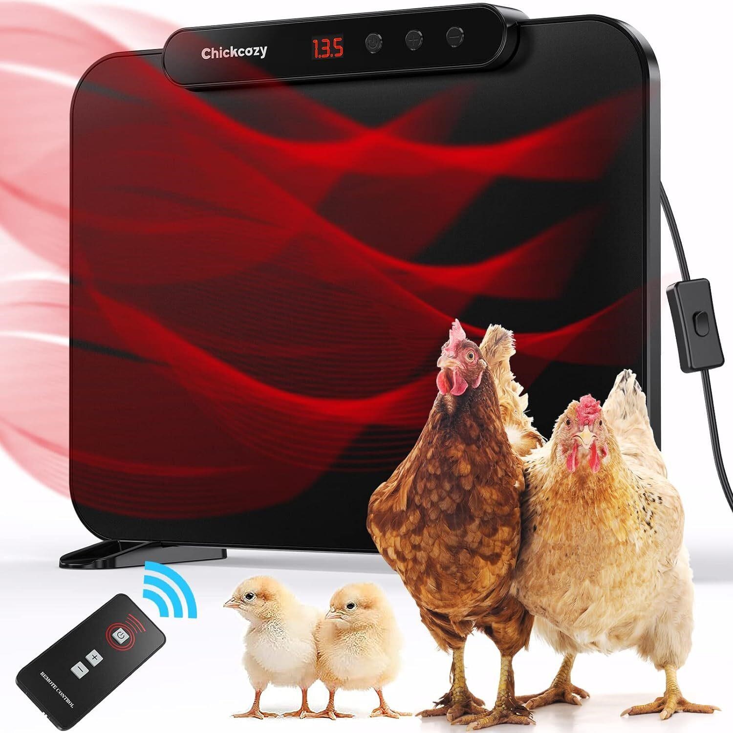 Chickcozy Chicken Coop Heater with Remote