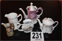 Porcelain Teapots & Pitchers
