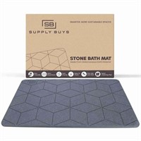 Supply Buys Ultra Absorbent Stone Bath Mat Rug