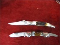 (2)Frost cutlery pocket knives.