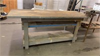 Work Bench w/Attached Vise