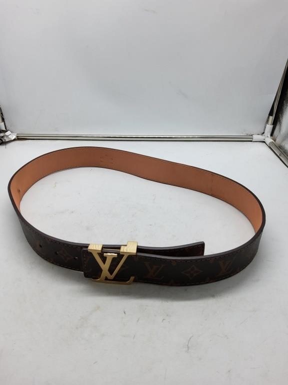 Brown LV belt