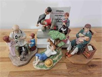 Norman Rockwell Collectable Figures - Lot 8