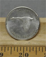 1967 Canada $1 coin