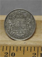 1951 Canada 50cents coin
