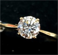 $2150 10K  Lab Diamond 0.6Ct,Vs, Gh Ring