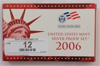 2006 US Mint Silver Proof Set