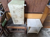 Table, Wooden Box, Fiberboard Table