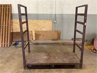 Industrial Cart With Removable Side Bars