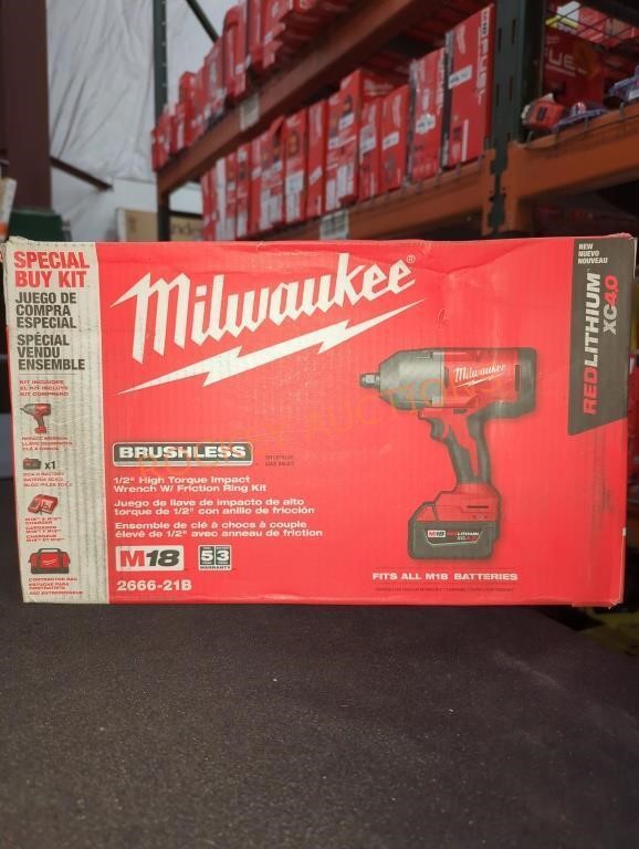 Milwaukee M18 1/2" High Torque Impact Wrench