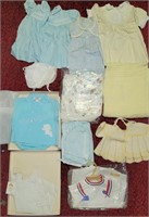 Large Group of Vintage Linens & Baby Clothes